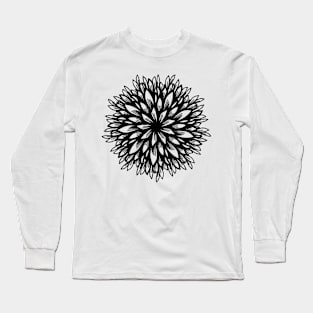 Creative symmetrical flower mandala GC-011 Long Sleeve T-Shirt